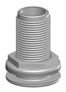 Truedesign Borddurchlass 2 Weiß