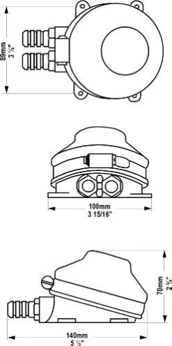 Whale Babyfoot Pumpe Mk2 7 Whale Babyfoot Pumpe Mk2 -Wasser Abenteuer 12072 DE whgp4618 2