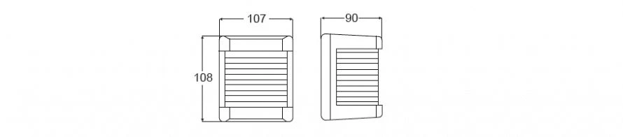 Hella Marine Backbordlaterne 2 Sm Mit BSH Zulassung Serie 2984 Schwarz 4 Hella Marine Backbordlaterne 2 Sm Mit BSH Zulassung Serie 2984 Schwarz – Bild 2