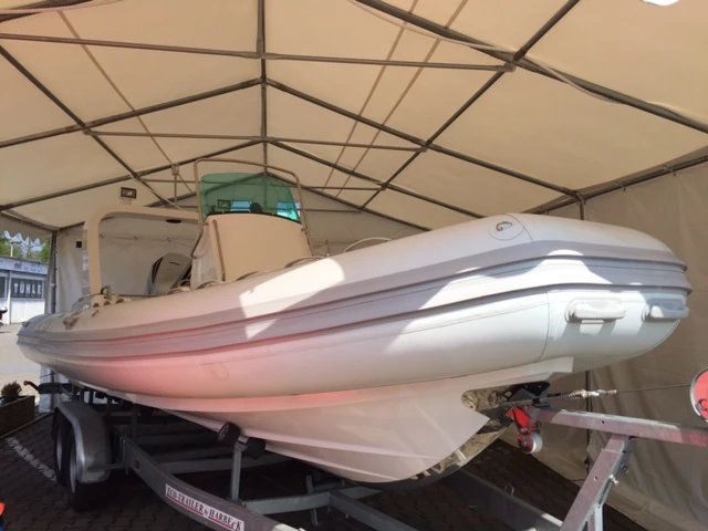 RibStar Heavy Duty 680 SE + Honda BF 250 + Harbeck Trailer BT3500 3 RibStar Heavy Duty 680 SE + Honda BF 250 + Harbeck Trailer BT3500