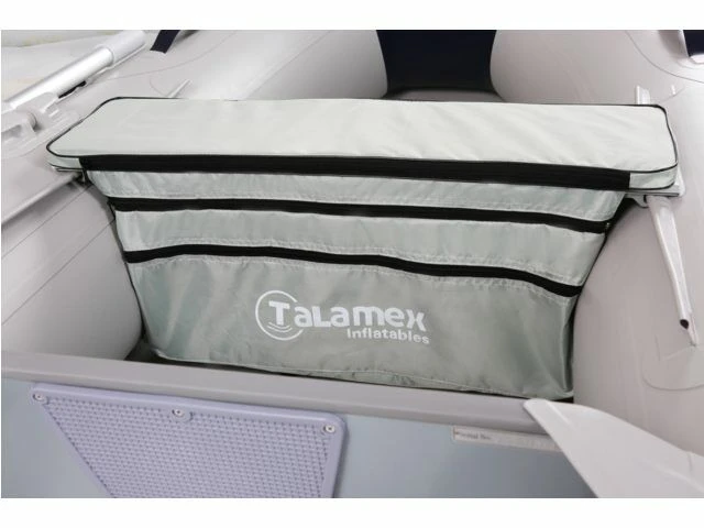 Talamex Sitz-Tasche Mit Kissen Grau 100x20cm 3 Talamex Sitz-Tasche Mit Kissen Grau 100x20cm
