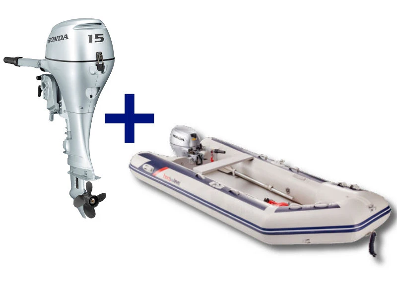 Honda Honwave T 38 IE3 + Honda BF 15 SHU 3 Honda Honwave T 38 IE3 + Honda BF 15 SHU