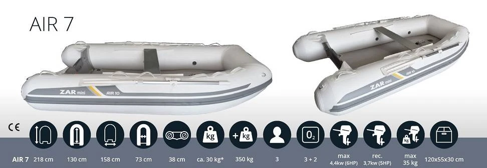 ZAR Mini AIR 7 Schlauchboot 7 ZAR Mini AIR 7 Schlauchboot – Bild 7