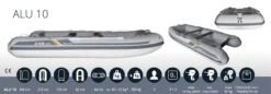 ZAR Mini ALU 10 Schlauchboot 17 ZAR Mini ALU 10 Schlauchboot -Wasser Abenteuer ZARminiALU10n