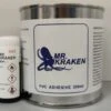 Mr. Kraken 2-Komponenten PVC Kleber 250ml 1 Mr. Kraken 2-Komponenten PVC Kleber 250ml -Wasser Abenteuer allroundmarin mr kraken 2 komponenten kleber pvc 250ml