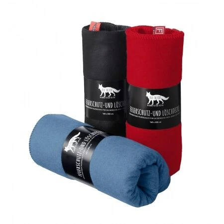 ASK THE FOX Feuerschutzdecke & Feuerlöschdecke COSY FOX Blau 4 ASK THE FOX Feuerschutzdecke & Feuerlöschdecke COSY FOX Blau – Bild 2