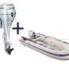 Honda Honwave T 40 AE3 + Honda BF 20 SHU -Wasser Abenteuer honda honwave t 40 ae3 bf 20 shu aktion