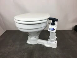 Jabsco Bordtoilette Yachttoilette Manuell Groß Wood Seat