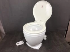 Jabsco Lite Flush Marine Toilette 12 Volt + Fußschalter