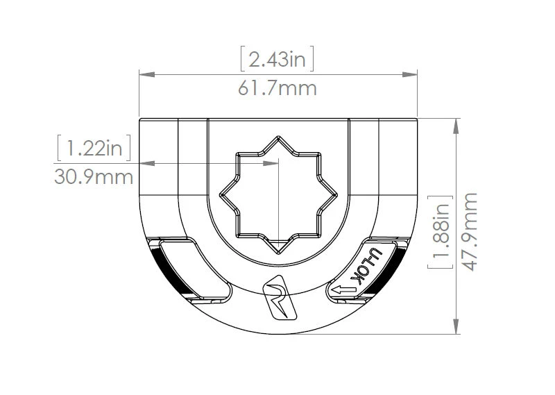 Railblaza Sideport Schwarz 5 Railblaza Sideport Schwarz – Bild 3