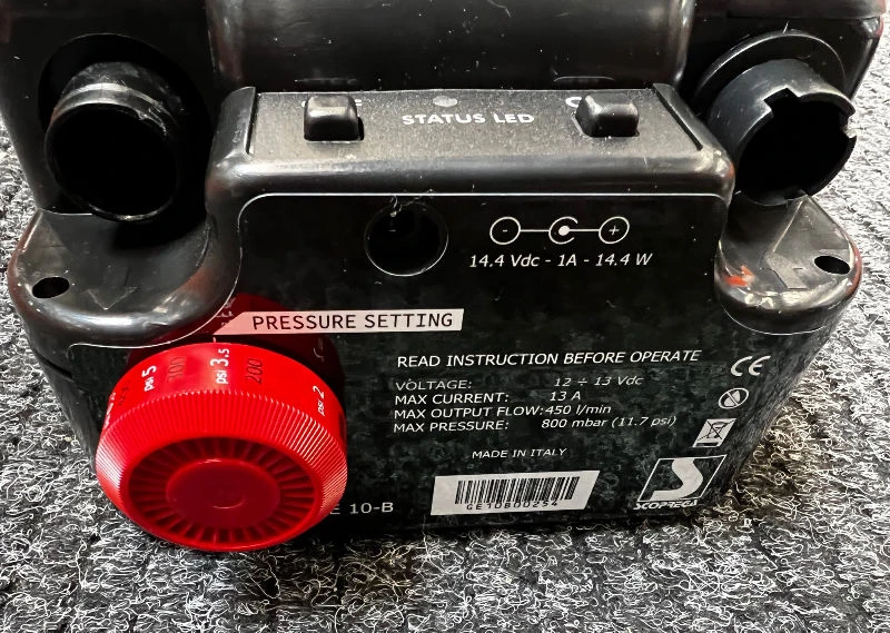 Scoprega GE 10-B Mit Batterie Elektrische Luftpumpe 6 Scoprega GE 10-B Mit Batterie Elektrische Luftpumpe – Bild 4